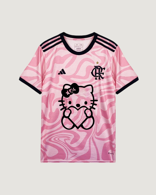 Flamengo - Maillot Concept, Hello Kitty - Rose, Noir
