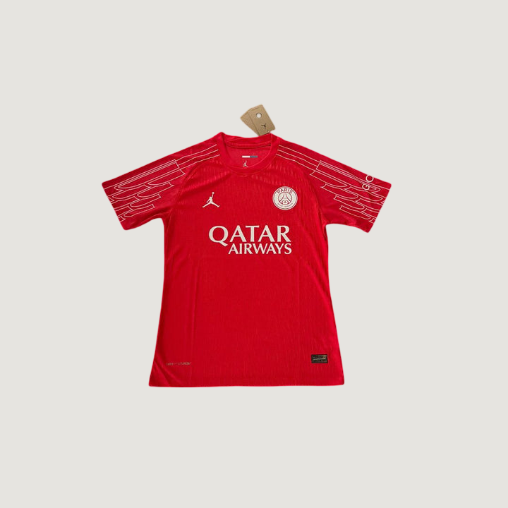 Paris Saint Germain ( PSG ) - Maillot d’entraînement 24/25 - Rouge