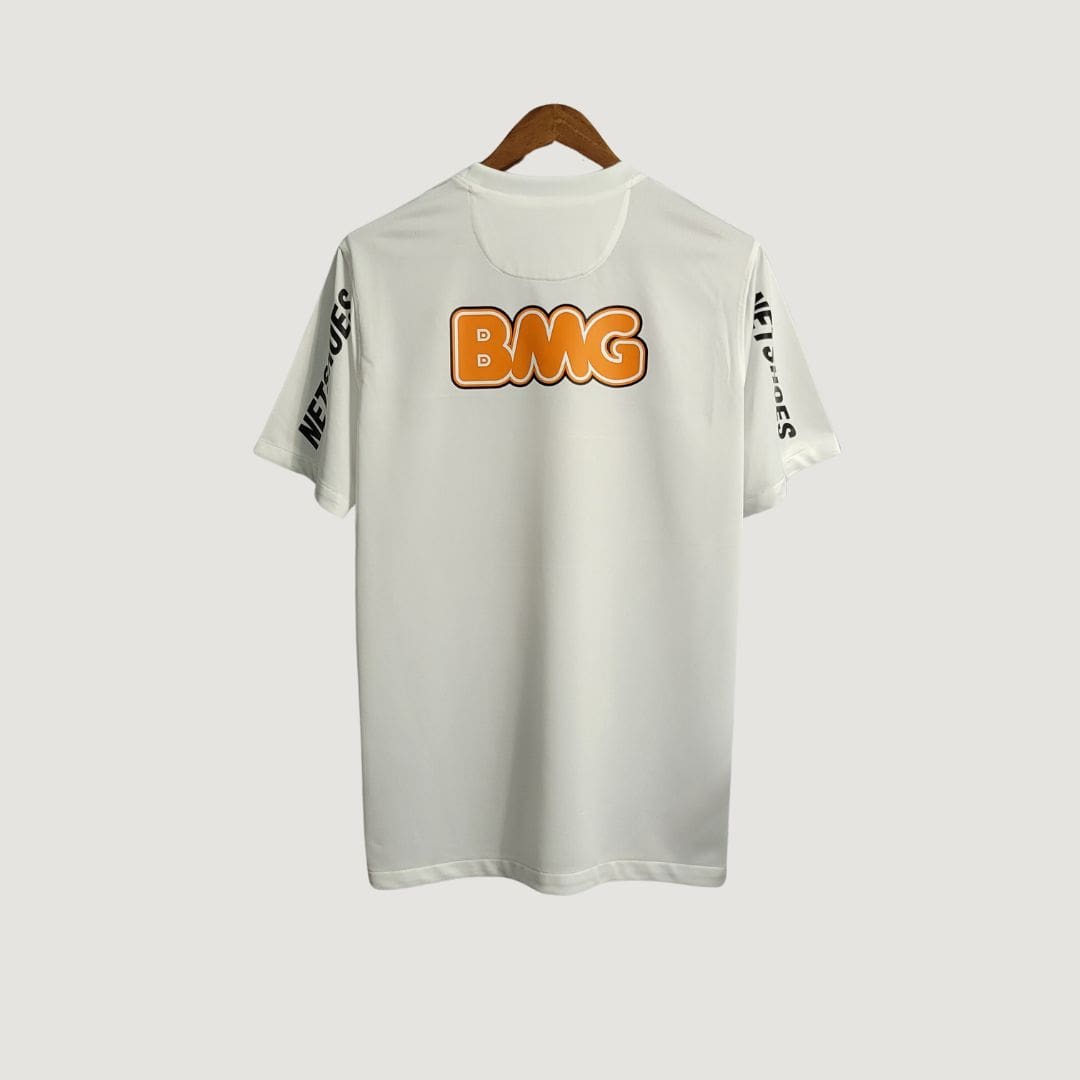 Camiseta retro local del Santos 11/12 - Blanca