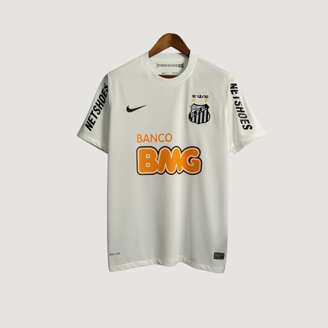 Camiseta retro local del Santos 11/12 - Blanca