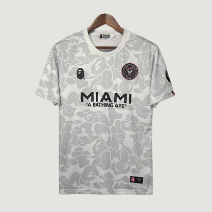 Inter Miami x BAPE - Maillot édition spéciale - Blanc