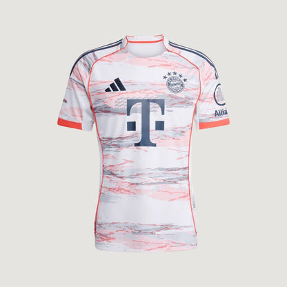 Bayern Munich – Maillot Extérieur 2025/2026 – Blanc, Rouge